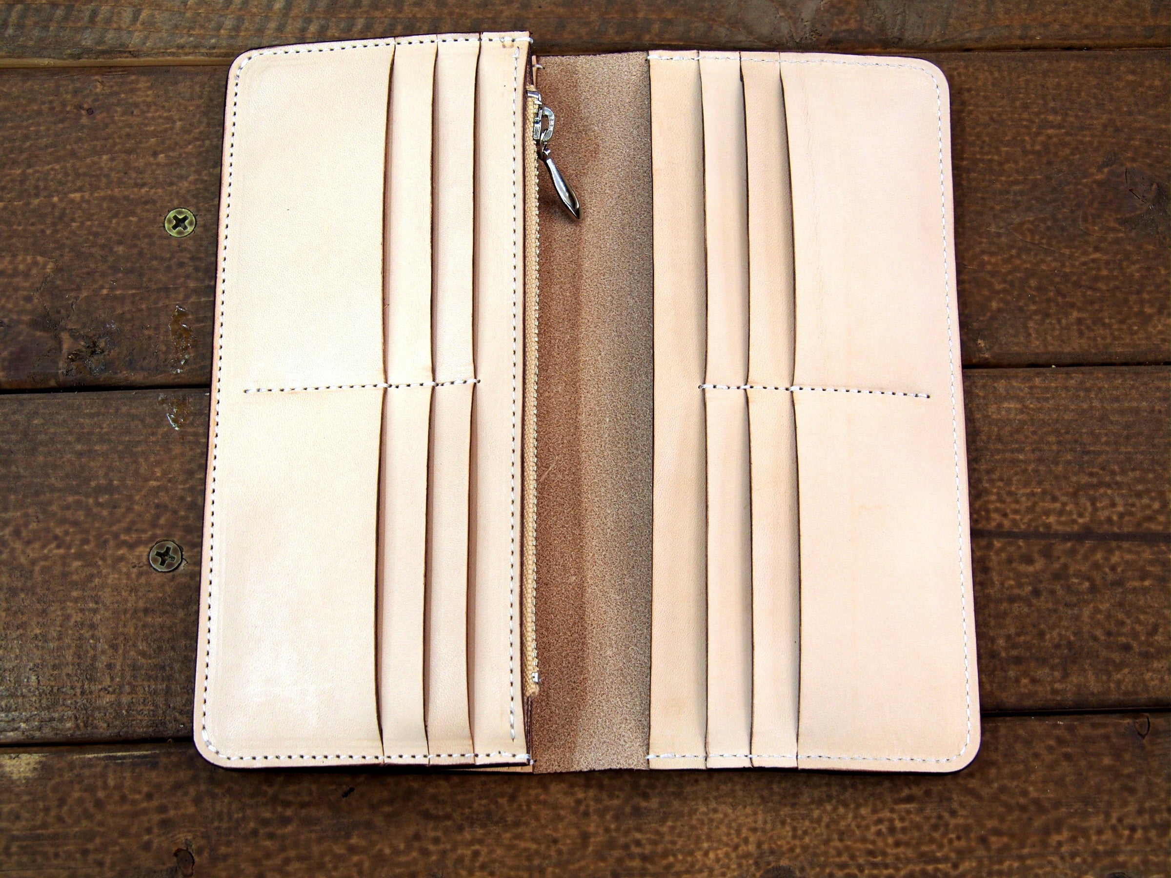 スマート長財布（カラーオーダー） | Leather Factory Coo